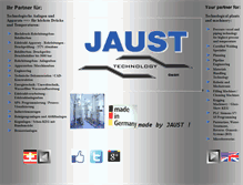 Tablet Screenshot of jaust.de